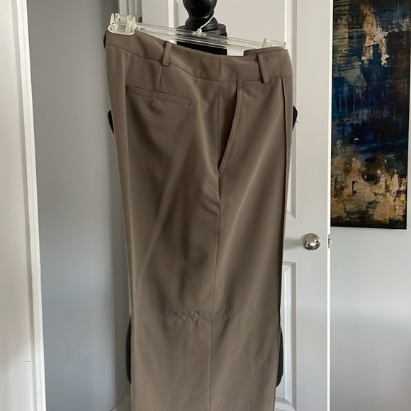 Rafaella Suit Pants Jacket Women Size 10 Deep Olive Close Fitting Jacket Design - Picture 7 of 16